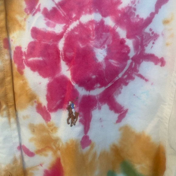 Ralph Lauren Tie Dye Button-up - Picture 3 of 6